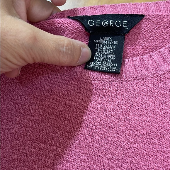 George Raspberry Knit Top - Picture 2 of 3